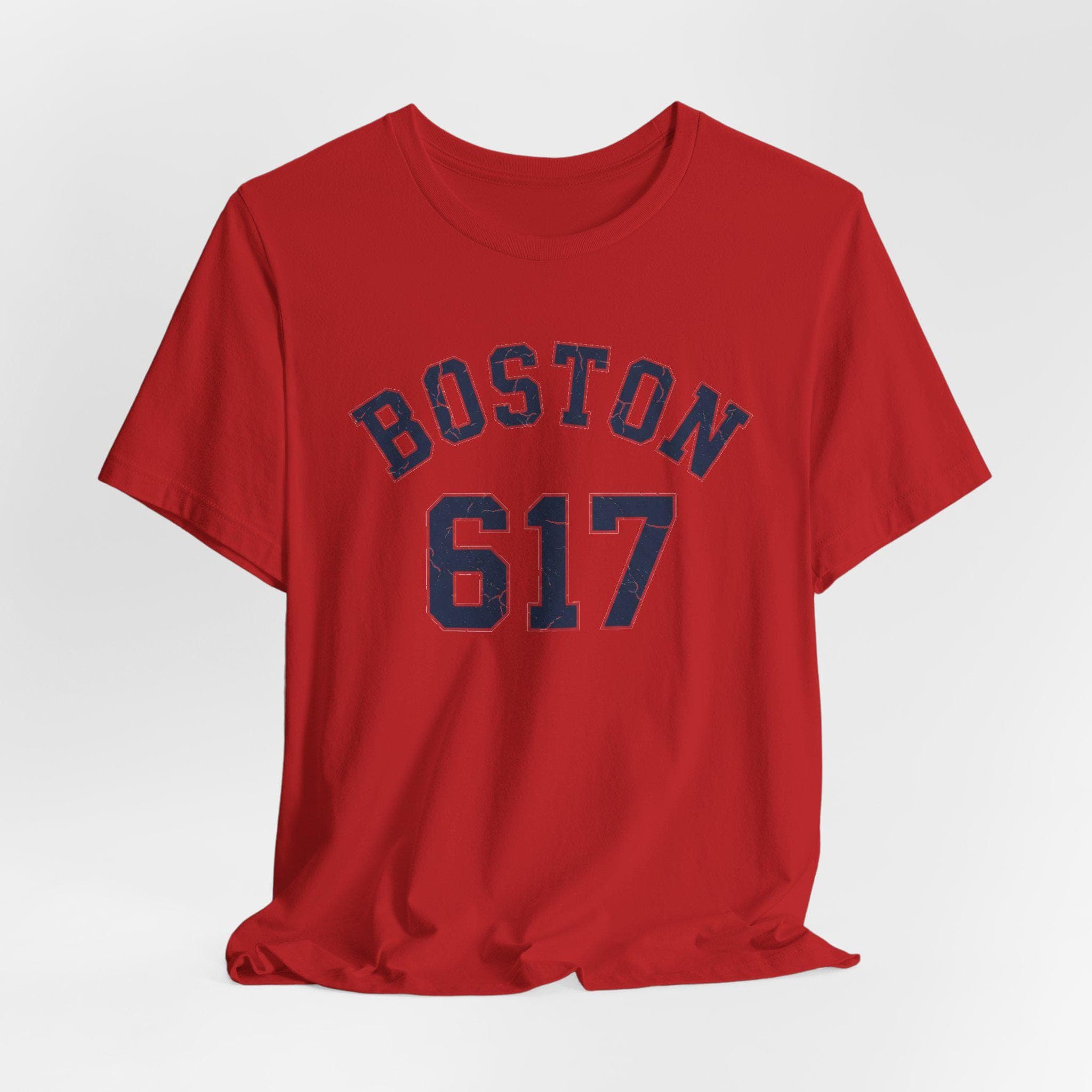 617 Shirt | Boston Vintage-Style College Tee | BOSTON Area Code T-Shirt | Premium Cotton Made in USA | Hometown Pride Gift