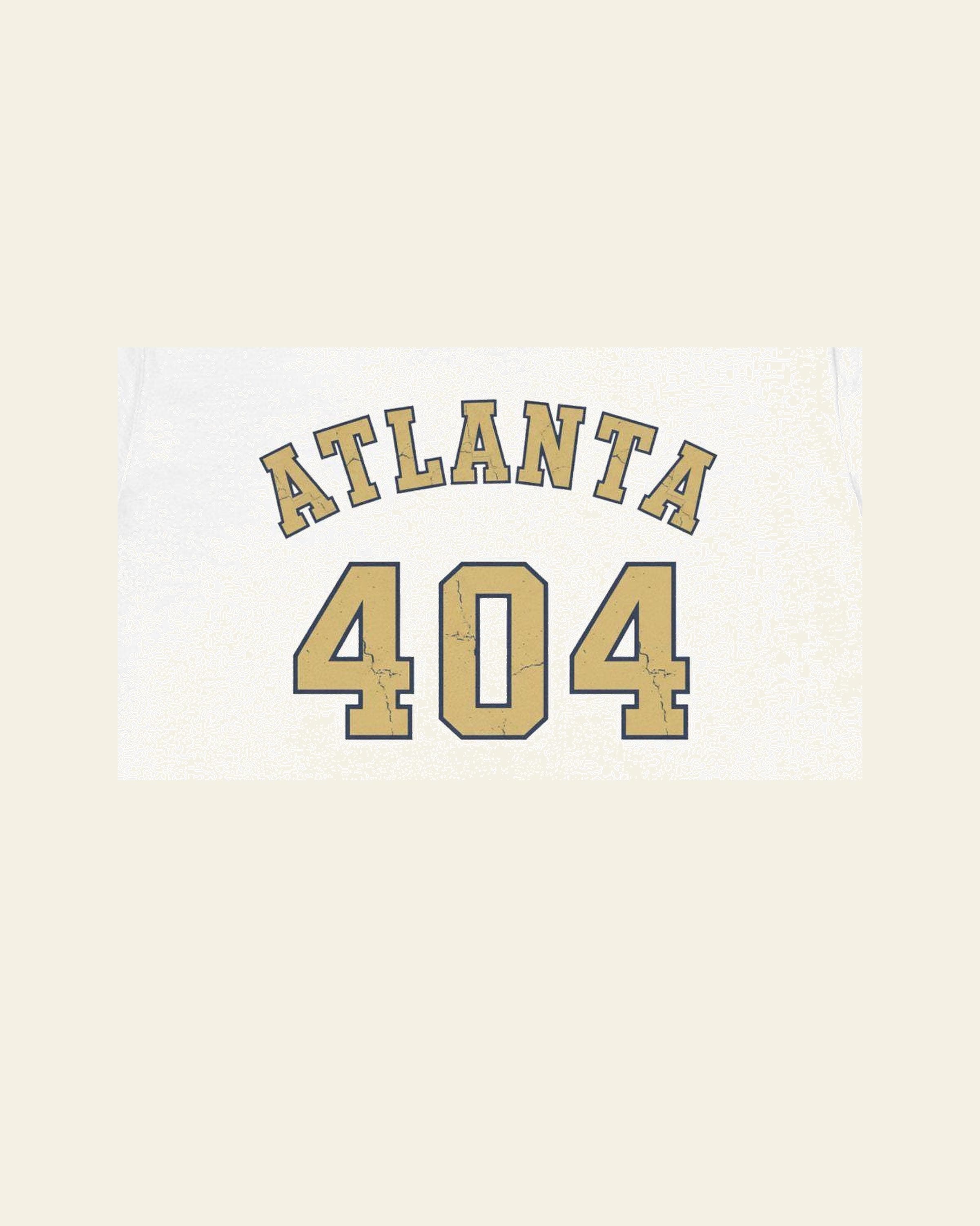 Atlanta 404 Vintage Style Wall Art | 9 Colors, Phone Wallpaper (Digital Download)