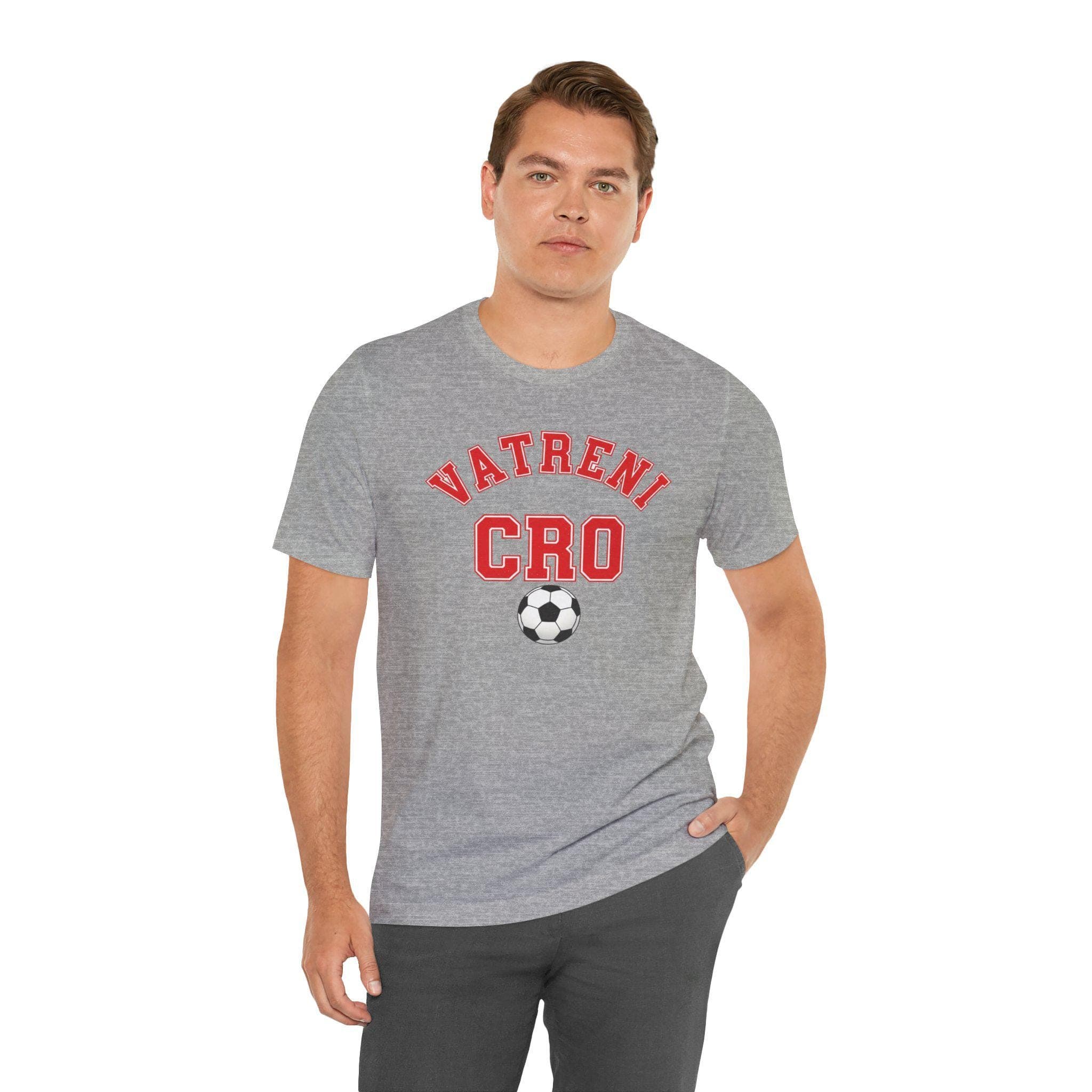 Croatia Soccer Shirt | Vatreni Vintage College Tee | Retro 1970s Collegiate CRO World Cup Red White Premium Cotton Fan Gift